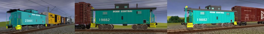 Penn Central ex-New Haven Cabooses